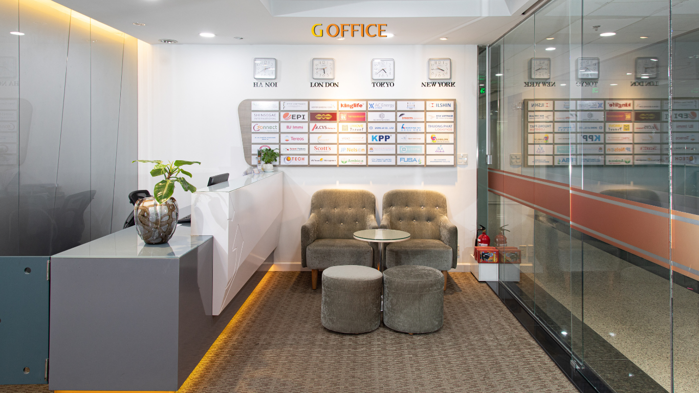 doanh nghiệp được đặt bảng tên khi thuê văn phòng ảo G Office