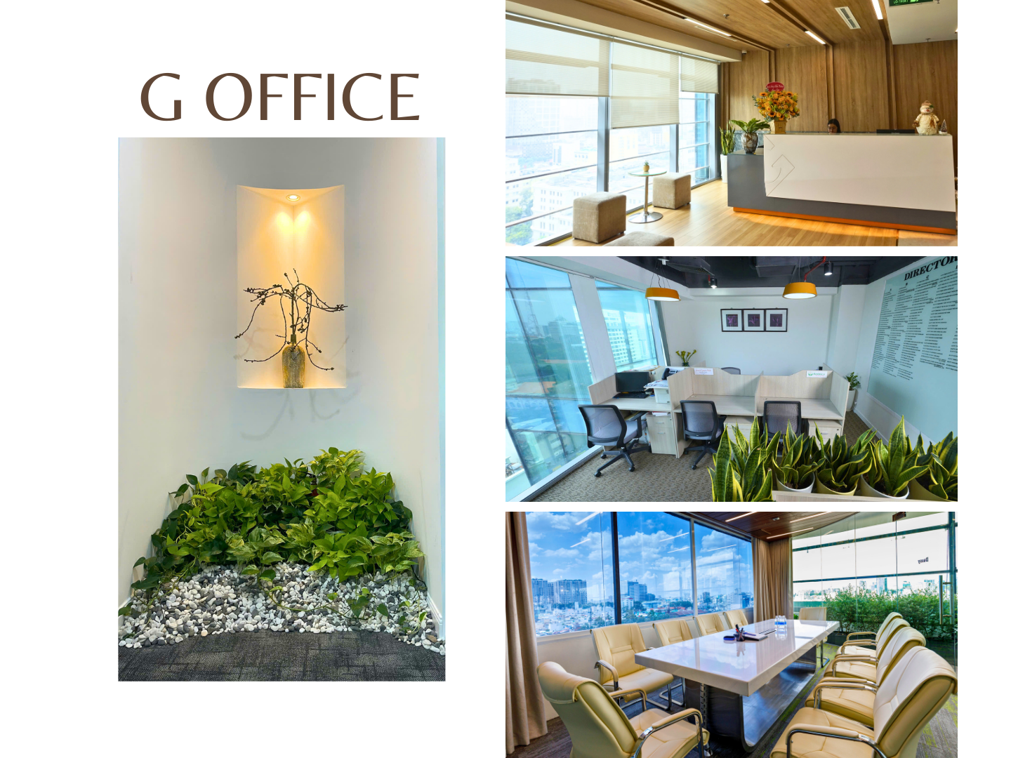 G Office - Hệ thống cho thuê văn phòng trọn gói uy tín tại TP.HCM