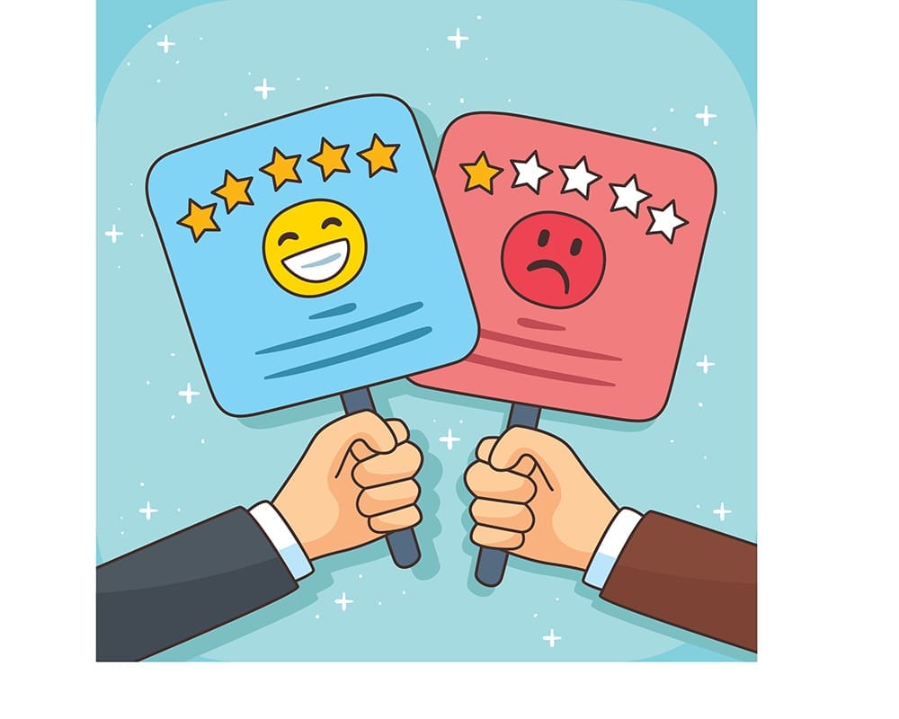 phản hồi tất cả các đánh giá của khách hàng