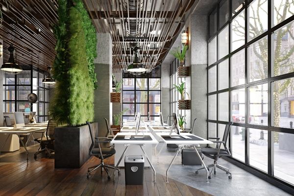 Không gian văn phòng mở chuyên nghiệp, tối ưu công năng và chi phí vận hành.