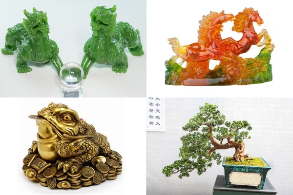 Vật Phẩm Trang Trí Bàn Làm Việc Cho Người Mệnh Kim