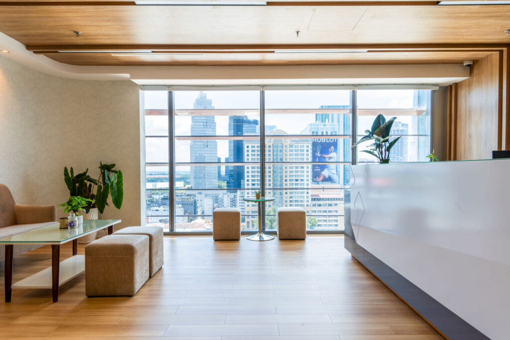 Vincom center G Offfice sảnh chung